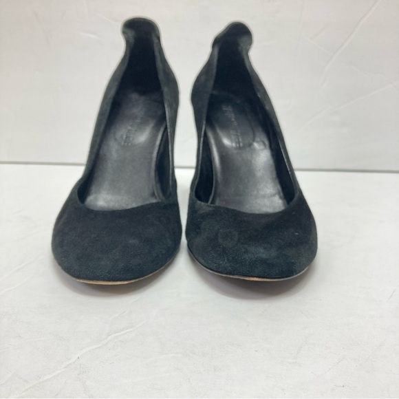 Zadig & Voltaire Leather Wedges Heels Skull Embellished 7 Black Rock Star - Picture 5 of 14